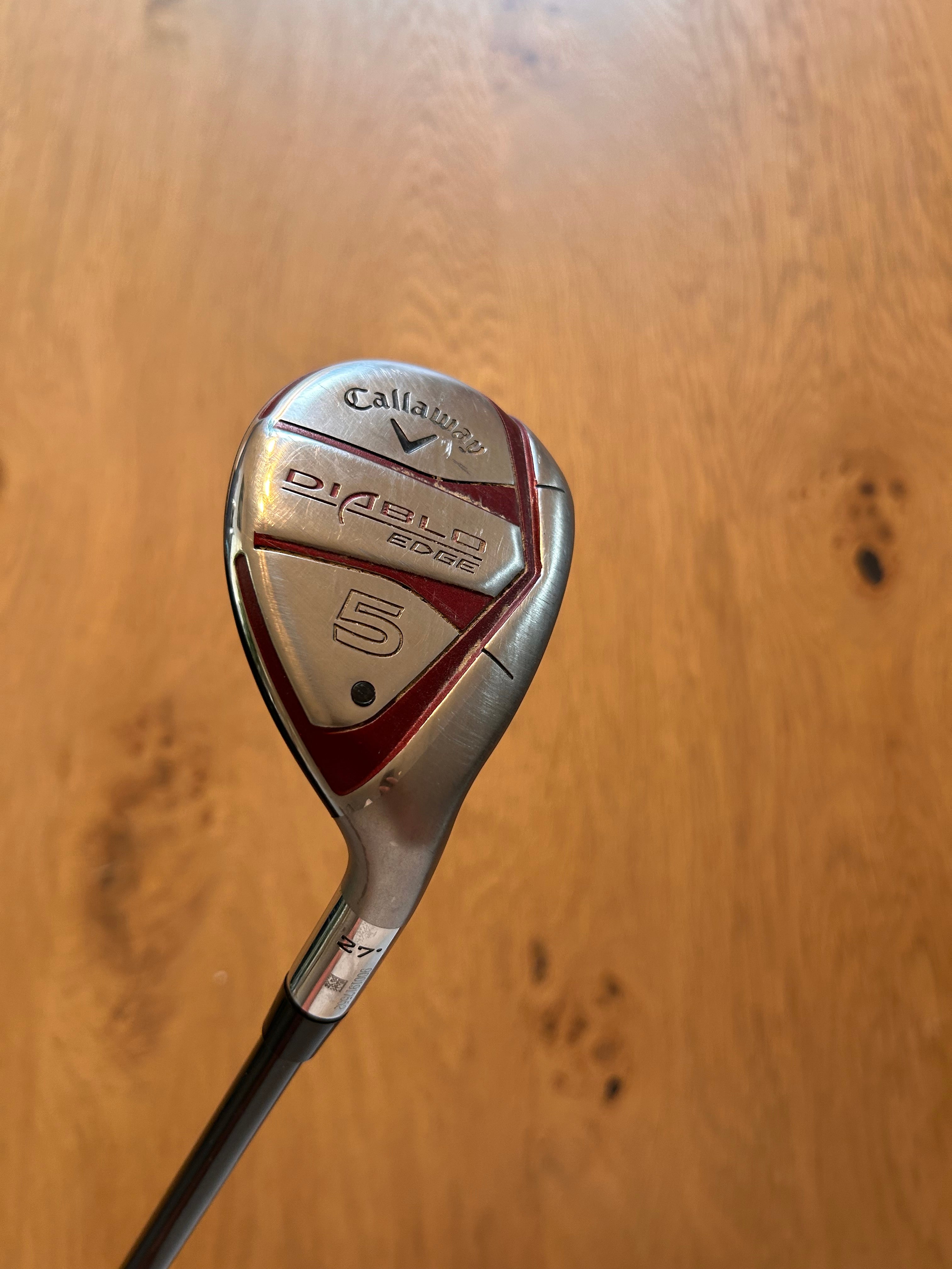 Callaway Diablo Edge 5 Hybrid 27° | gespielt