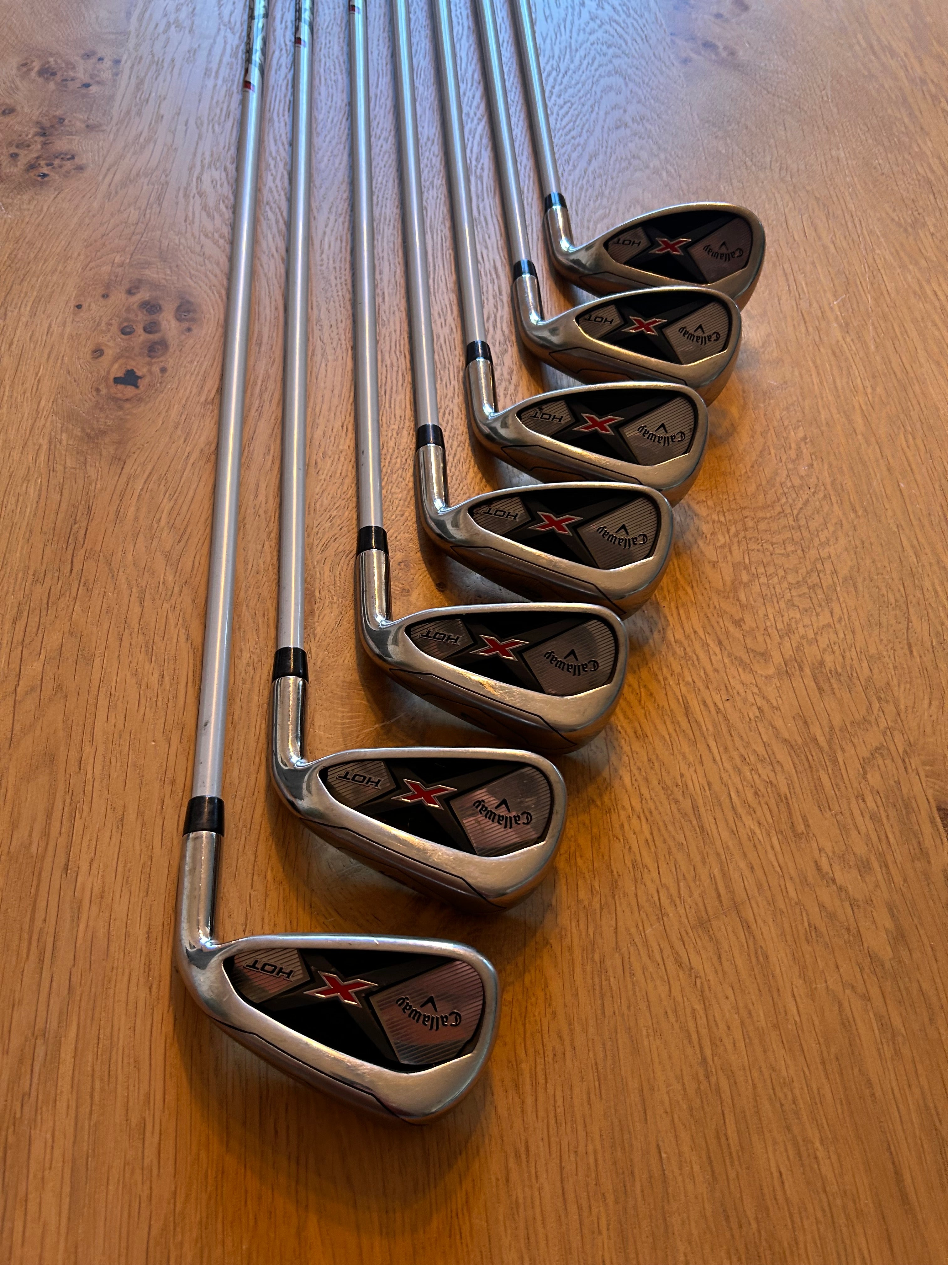Callaway X Hot Eisensatz 7-teilig (5–9, P, S) | gut