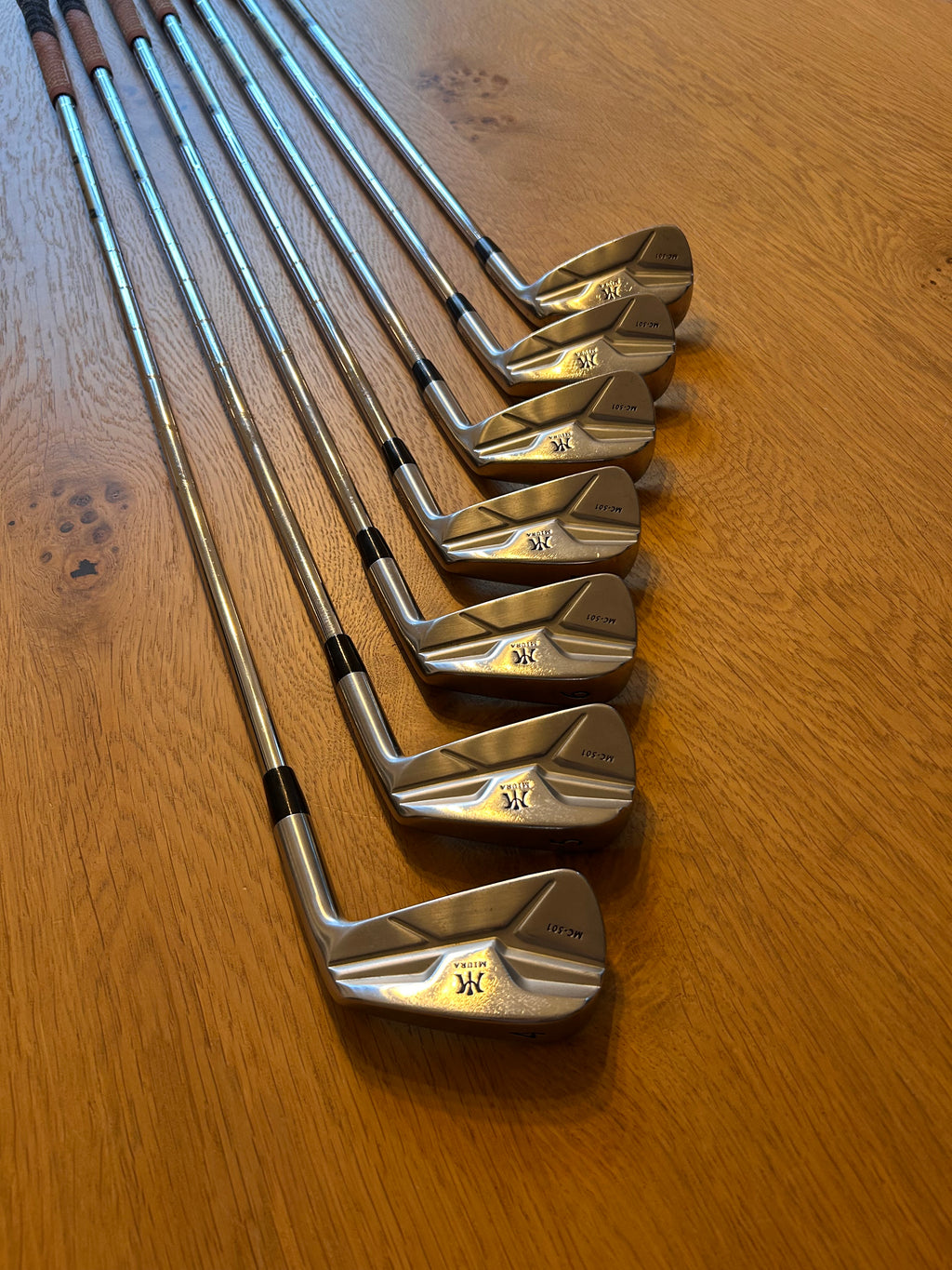 Miura MC-501 (4 - PW) – Dynamic Gold X100 Tour Issue | Golf Pride Grips